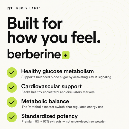 Nuely berberine benefits