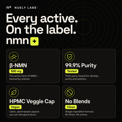 Nuely nmn ingredients