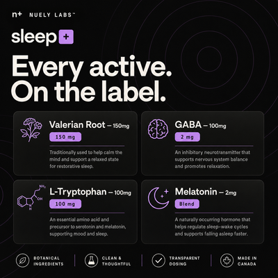 Nuely sleep ingredients